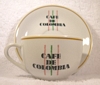 Cafe De Columbia Espresso or Capuccino Cup and Saucer