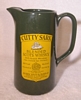 Cutty Sark Advertising Scots Whiskey Bar Water Pitcher Wade Eng