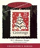 U.S. Christmas Stamps 3rd & Final Greetings with Christmas tree - 1995