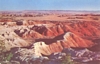 Postcard Arizona Painted Desert Volcanic Lava Bentonite