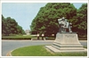 Postcard Washington Duke Statue Duke Univ NC